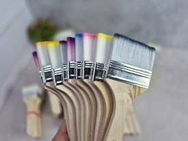 Pack 10 pinceles o pinceletas punta color Nro9 